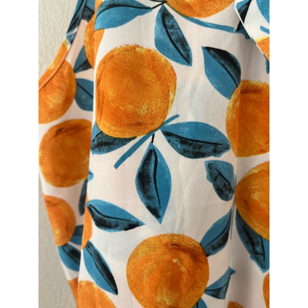 SHEIN orange top size 0xl - Picture 4 of 5